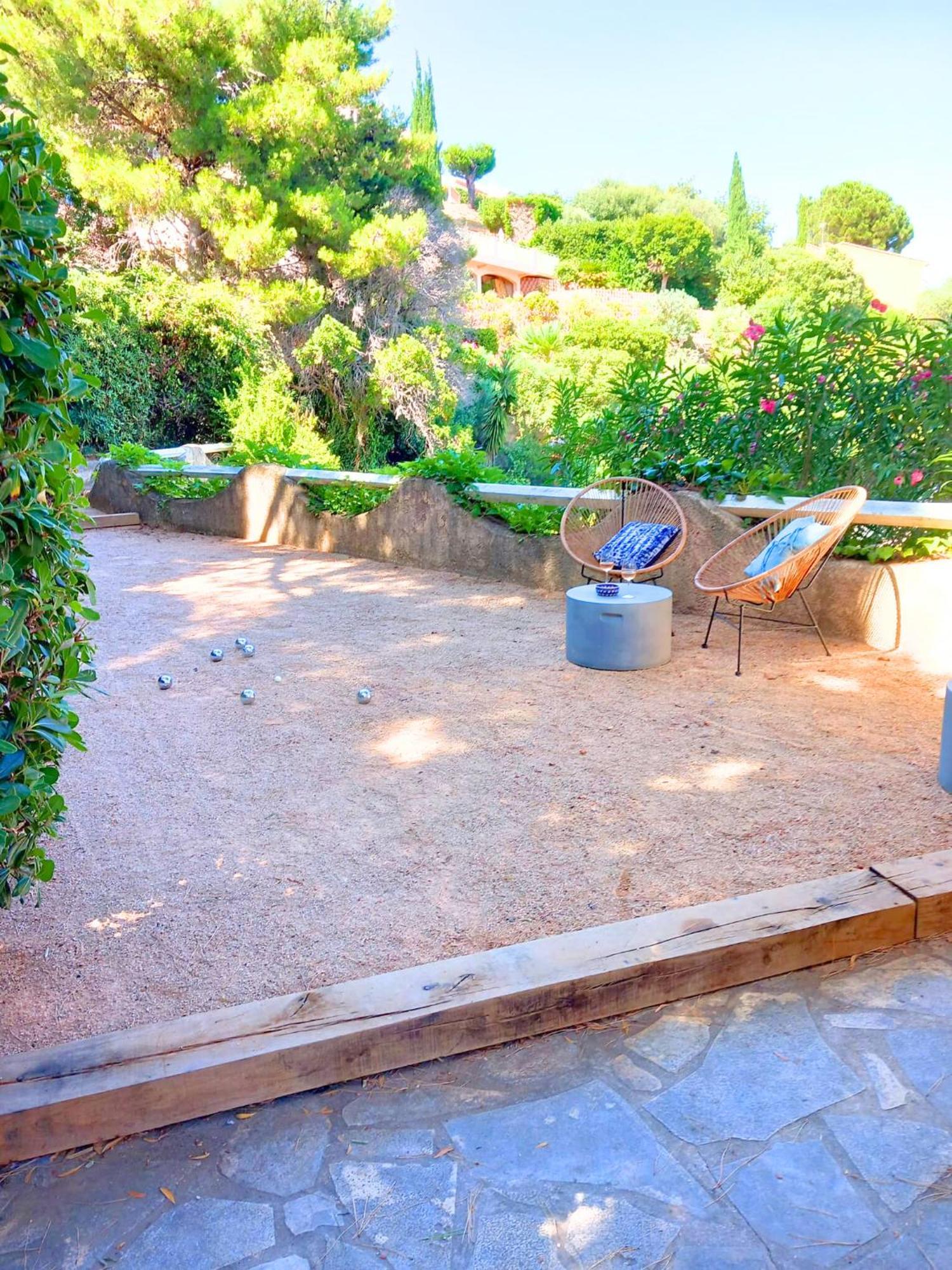 4-Star Private Villa With Heated Pool And Panoramic Sea View At Gulf De Saint Tropez Cavalaire-sur-Mer Bagian luar foto